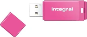 Integral Neon 64GB Pink, USB-A, USB 2.0
