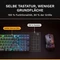 Glorious GMMK Eternal 96%, schwarz, LEDs RGB, Glorious Fox Linear, USB, US Vorschaubild