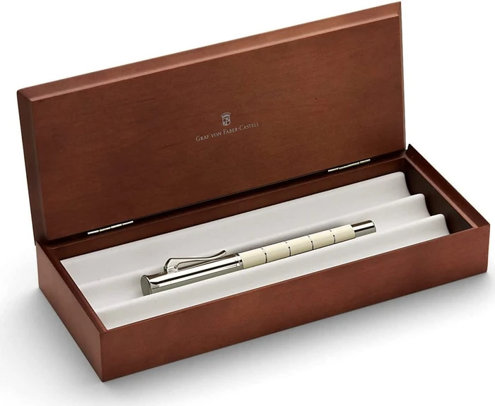 Graf von Faber-Castell Classic Anello elfenbein/silber, rechte Hand, mittel