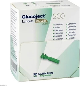 Berlin-Chemie Glucoject PLUS 33 G Lanzetten, 200 Stück