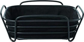 Blomus Delara Brotkorb L black