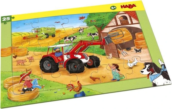 HABA Rahmenpuzzle Landmaschinen