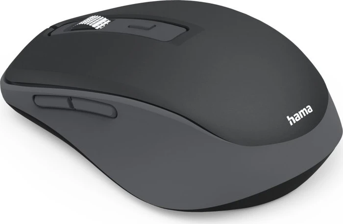 Hama WM-450 Silent Wireless Multi-Device Mouse schwarz/grau, USB/Bluetooth
