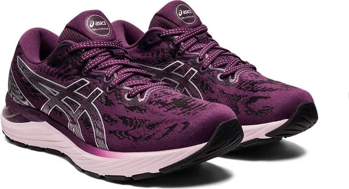 Asics Gel-Cumulus 23 deep plum/pure silver (Damen)