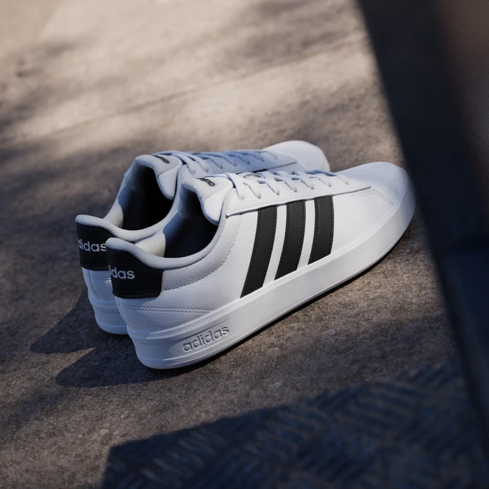 adidas Grand Court 3.0 cloud white/core black (Damen)