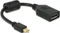 DeLOCK Mini DisplayPort [Stecker]/DisplayPort [Buchse] Adapter Vorschaubild