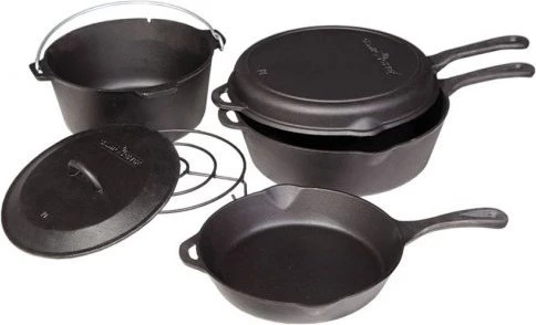 Camp Chef Gusseisen Kochtopfset