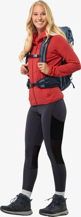 Jack Wolfskin Kensteig Tights Hose lang graphite (Damen)