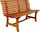 Garden Pleasure Moreno Gartenbank 3-Sitzer (985097)