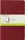 Moleskine Cahier Notizheft, 130x210mm, glatt, fester Einband Large, rot, 40 Blatt, 3er-Pack