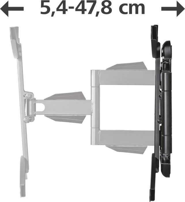 Hama TV-Wandhalterung Fullmotion 1 Stern XL schwarz