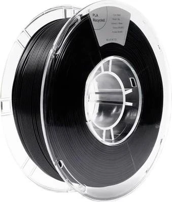 Maertz PLA Recycled, schwarz, Spule, 1.75mm, 1.00kg
