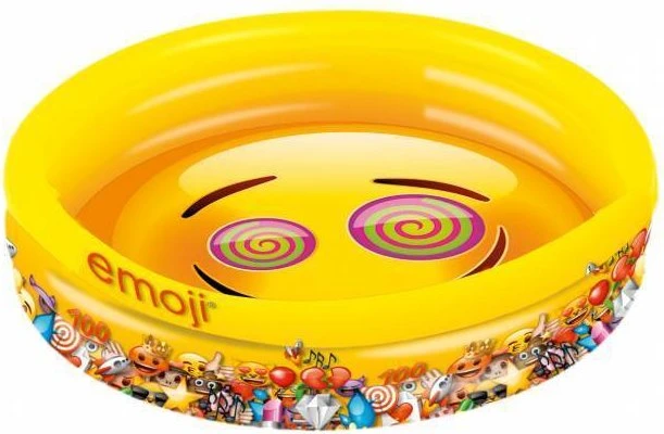 Happy People Emoji Planschbecken rund 140x26cm