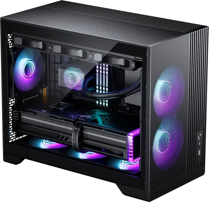 Phanteks XT M3 Black, schwarz, M25, inkl. 3x Lüfter, Glasfenster