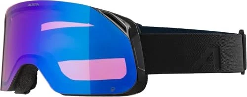 Alpina Blackcomb Q black matt/quattroflex mirror blue
