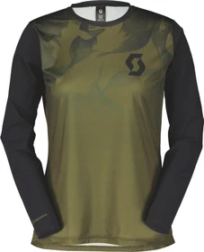 Scott Trail Vertic Trikot langarm fir green/black (Damen)