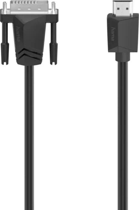 Hama Video-Kabel HDMI/DVI-D Adapterkabel Ultra-HD 4K schwarz, 3m