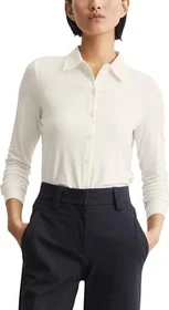 Marc O'Polo Regular Jersey Lenzing Ecovero Hemd langarm off white (Damen)