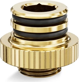 EK Water Blocks Quantum Line EK-Quantum Torque Push-In Adapter M 7, G1/4", gold