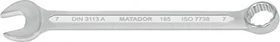 Matador 0185 Ring-Maulschlüssel, 7x110mm