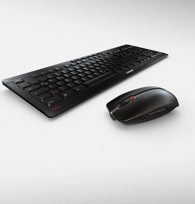 Cherry Stream Desktop Recharge schwarz, USB, DE