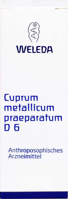Weleda Cuprum Metallicum Praep. D6 Trituration, 20g