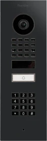 DoorBird D1101KV IP Video Türstation mit 1 Ruftaste, Keypad, pulverbeschichtet, Unterputz