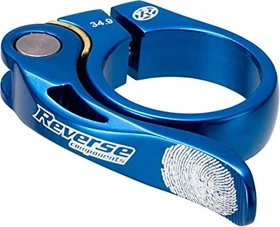 Reverse Long Life 34.9mm Sattelklemme blau