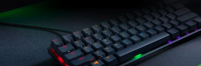 Razer Huntsman Mini, Black, Razer Linear Optical RED, USB, FR