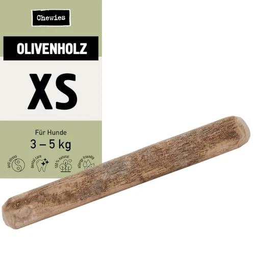 Chewies Kaustab aus Olivenholz, XS