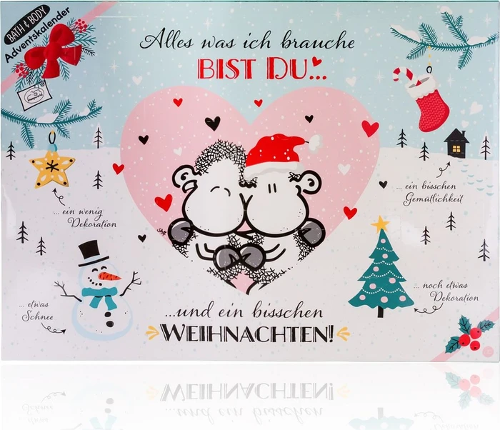 Accentra Sheepworld Alles was ich brauche bist Du Beauty Adventskalender 2022
