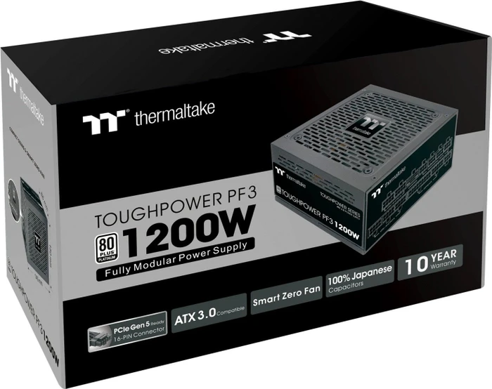 Thermaltake ToughPower PF3 Platinum 1200W, ATX 3.0
