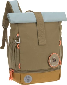 Lässig Rolltop nature/olive Kindergartenrucksack