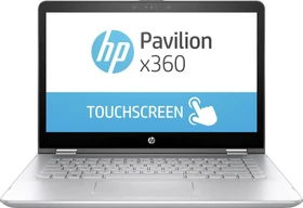 HP Pavilion x360 14-ba081ng, silber, Core i3-7100U, 8GB RAM, 256GB SSD, DE