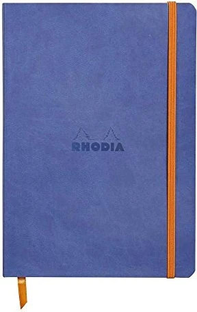 Rhodia Rhodiarama Notizbuch, A5, punktiert, Softcover, saphir, 80 Blatt