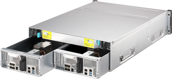 QNAP ES1686dc-2142IT-128G, 64GB RAM reg ECC, 4x SFP+ 10Gb/s, 3x RJ-45 1000Base-T, 3HE