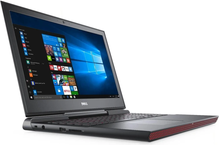 Dell Inspiron 15 7567, Core i7-7700HQ, 16GB RAM, 256GB SSD, 1TB HDD, GeForce GTX 1050 Ti, DE