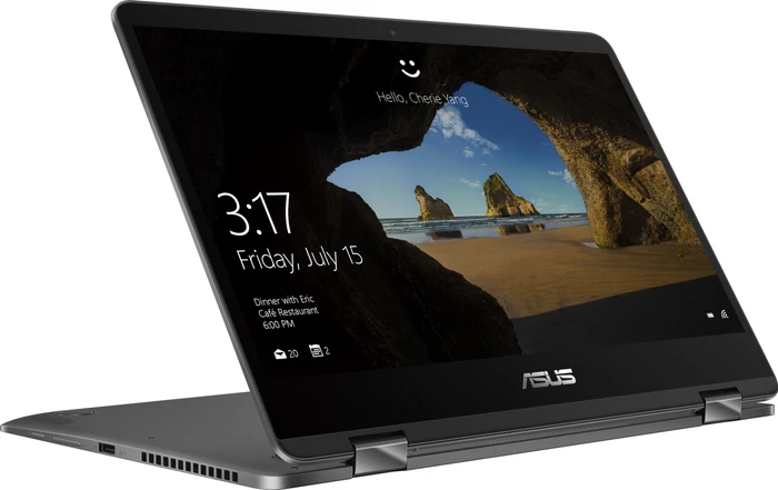 ASUS ZenBook Flip 14 UX461UA, Slate Grey, Core i5-8250U, 8GB RAM, 256GB SSD, DE