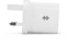 Hyper HyperJuice GaN Ladegerät, USB-C, 1x USB-C + 1x USB-A, 20W, weiß Vorschaubild
