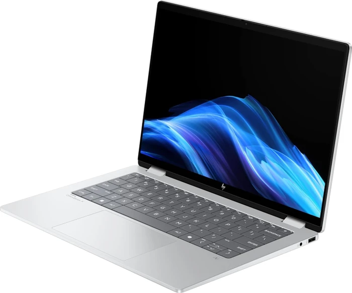 HP OmniBook X FlipNGAI 14-fm0253n, Glacier Silver, Core Ultra 5 226V, 16GB RAM, 512GB SSD, DE