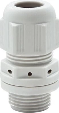 Wiska ESVG 32 LG Druckausgleichsverschraubung, Kunststoff, RAL 7035, M32