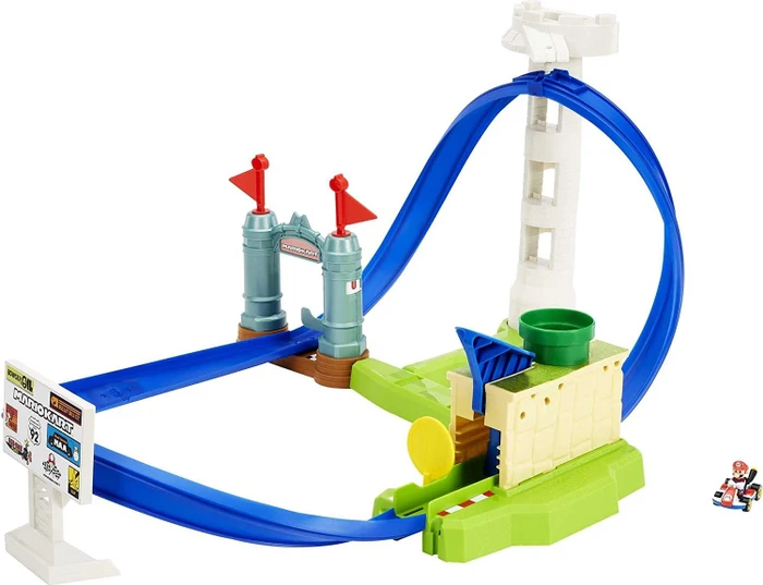 Mattel Hot Wheels Mario Kart Rundkurs Tack Set