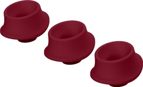 Womanizer Premium 2 Ersatzkappe L rot, 3 Stück