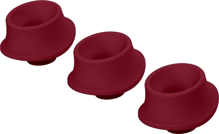 Womanizer Premium 2 Ersatzkappe L rot, 3 Stück