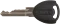 ABUS Bordo Lite 6055K 120 TwinSet inkl. SH Halterung Faltschloss, Schlüssel schwarz Vorschaubild