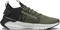 Puma Softride Symmetry Fuzion loden green/puma black/feather gray Vorschaubild