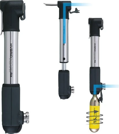 Topeak HybridRocket RX Minipumpe/CO2-Pumpe