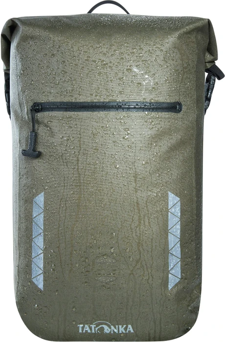 Tatonka Commuter Rolltop 25 WP stone grey/olive