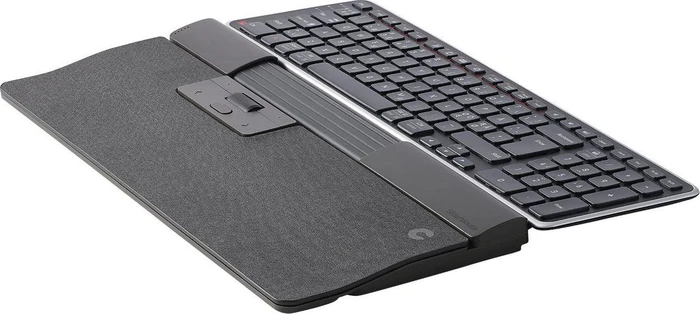 Contour Design SliderMouse Pro Wireless Regular Wrist, Stoff dunkelgrau, USB/Bluetooth