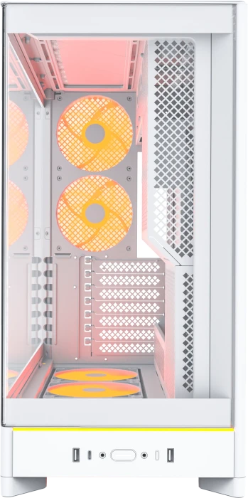 Montech HS02 Pro White, Glasfenster